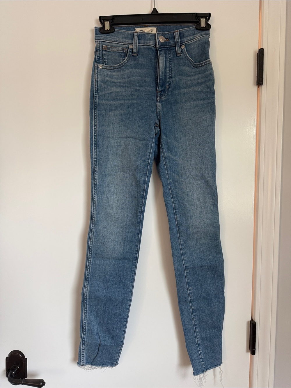 Women’s Madewell High-Rise Blue 10” Skinny Jeans
